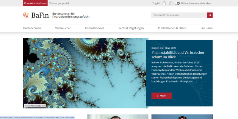 德国 BaFin 监管机构查询方法｜如何核实金融机构授权与牌照信息