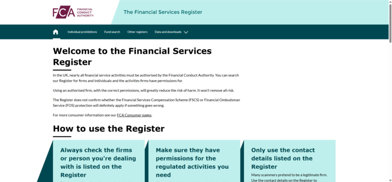 UK FCA License Lookup Guide | How to Verify Financial Regulatory ...