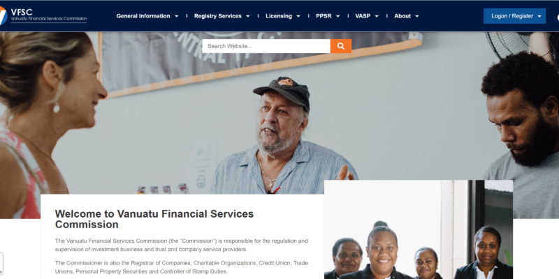 瓦努阿图 VFSC 监管查询步骤｜如何在 VFSC 官网验证金融机构牌照