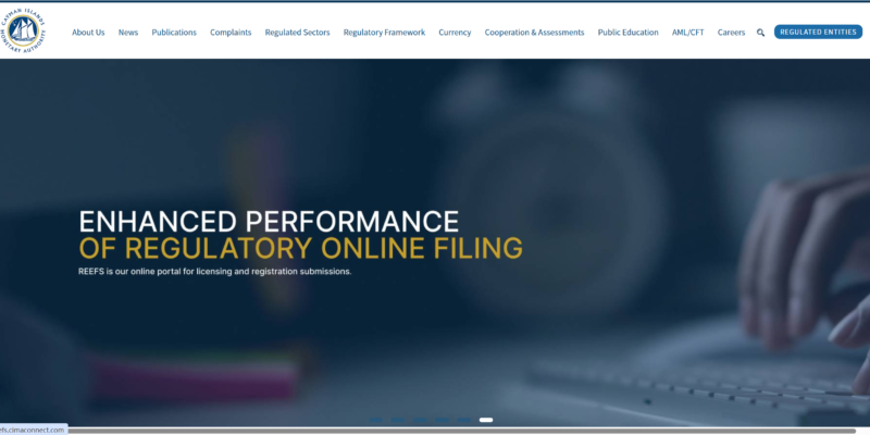 开曼群岛 CIMA 监管查询指南｜如何在 CIMA 官网验证金融机构牌照