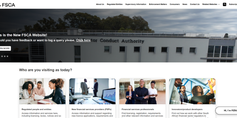 南非 FSCA 监管官方查询步骤｜如何在 FSCA 官网验证金融服务牌照