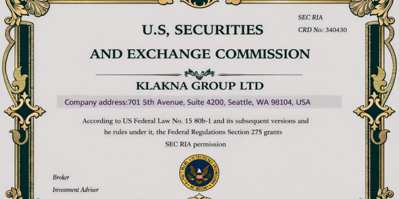 KLAKNA GROUP LTD 投资顾问信息备案（Form ADV）