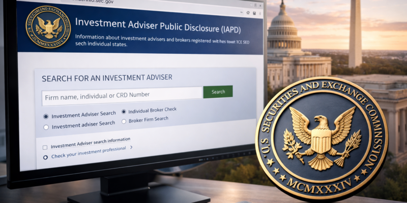 How to Check SEC RIA Registration in 2026: Step-by-Step Guide to Verify Investment Advisors