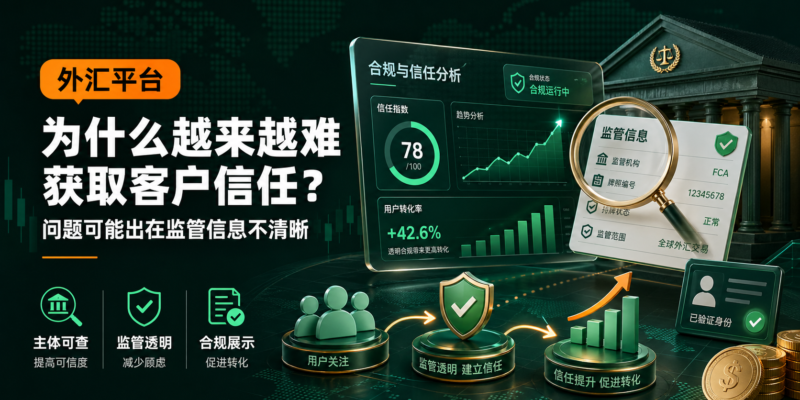 Why are forex platforms finding it increasingly difficult to gain customer trust? The real problem may lie in unclear regulatory information.